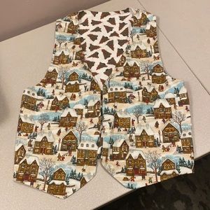 Reversible Holiday Vest